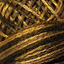 P9 Bronze Hand Dyed Cotton 3 Strand Valdani Vintage