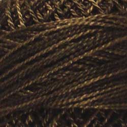 H212 Faded Brown Hand Dyed Cotton 12wt Valdani Heirloom