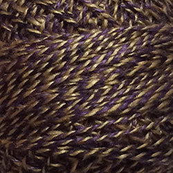 PT10 Purple Twisted Tweed Hand Dyed Cotton 12wt Valdani