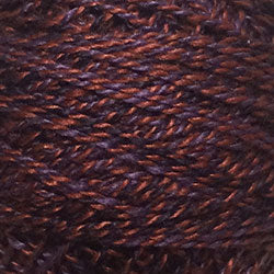 PT13 Red Violet Twisted Tweed Hand Dyed Cotton 12wt Valdani