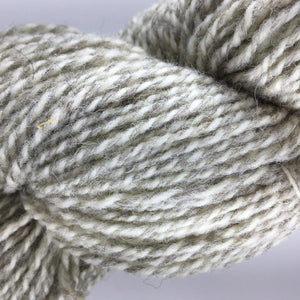 RAGG White/Grey - Briggs and Little 2 Ply Worsted Yarn for Rug Hooking