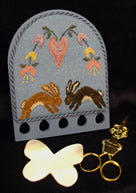 Hoppin Hares - Cross Stitch Digital Pattern
