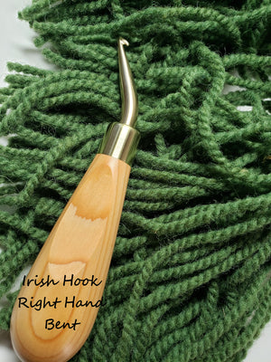 Irish Rug Hook 6MM ERGO BENT Shank Right Hand Orientation