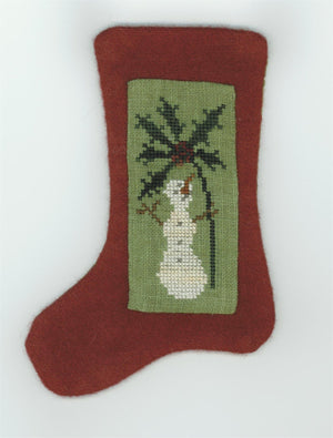Under the Mistletoe - Cross Stitch Digital Pattern for Christmas Stuffie