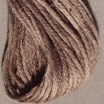 0512 Chimney Dust Hand Dyed Cotton Embroidery Thread 6-ply Valdani